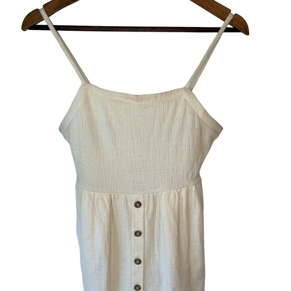 Madewell Cami Button-Front Midi Dress - Picture 3 of 12